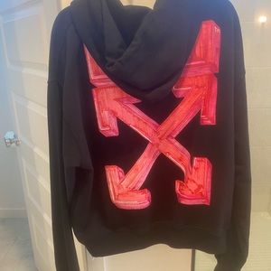 Mens off white hoodie